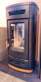 ORIANA by NORDICA Stufa a legna ventilata canalizz