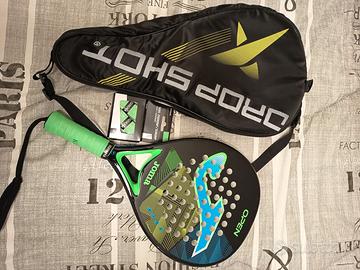 Racchetta padel Joma Open, custodia e nastro grip