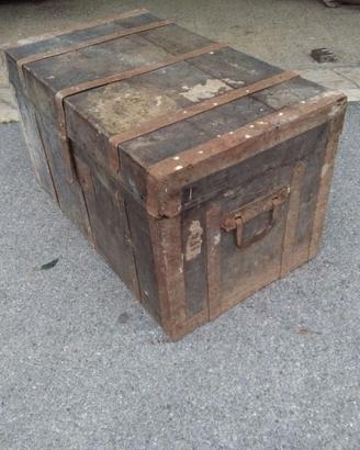 BAULE ORDINANZA UFFICIALE PRIMA GUERRA MONDIALE