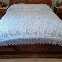 coperta realizzata ad uncinetto 