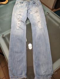 jeans uomo chiari 