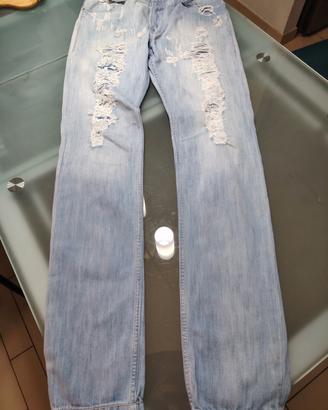 jeans uomo chiari 