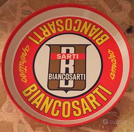Vassoio collezione anni 60 pubblicità biancosarti