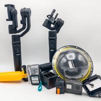 GoPro 5 + Gimbal ActionCam + Gimbal Smartphone
