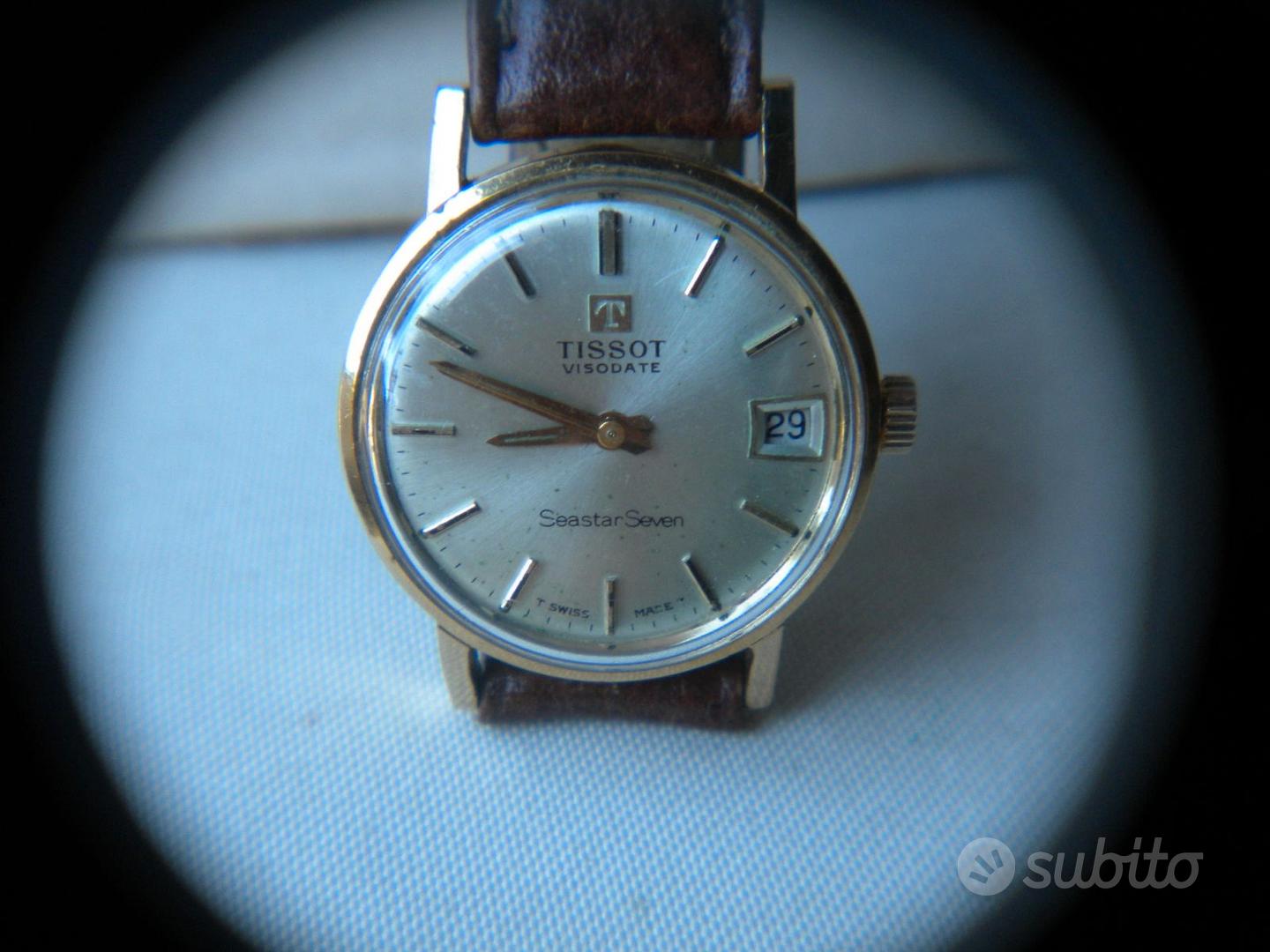 Tissot anni 60 visodate carica manuale Abbigliamento e Accessori In vendita a Roma
