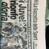 Gazzetta dello sport Juve Campione