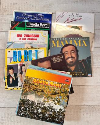 Stock vinili musica italiana