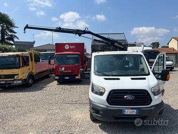 Ford Transit ribaltabile e gru - anno 2017 Euro 6