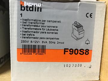 Trasformatore x campanelli e apparecchi elettronic