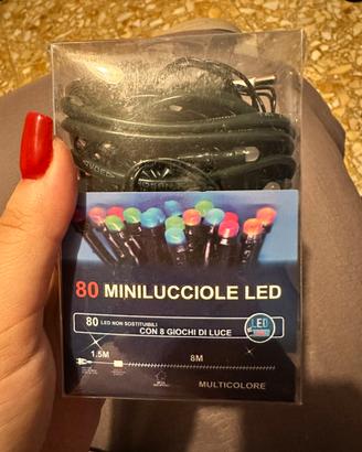 Lucciole led per albero