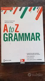 Libro " A to Z grammar" Cambridge