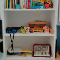 Libreria verticale bianca