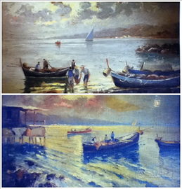 BALSAMO SALVATORE PITTORE NAPOLETANO 2 opere