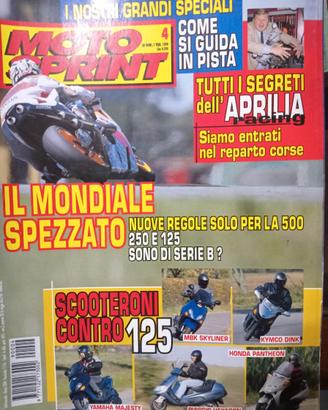 Rivista MOTOSPRINT numero 4 del 1999
