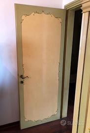 Porte in legno dipinte a mano stile veneziano