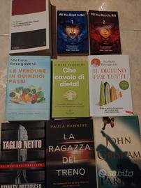 libri vari, romanzi, tecnici e manga