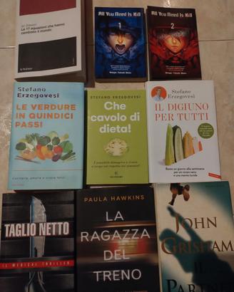 libri vari, romanzi, tecnici e manga