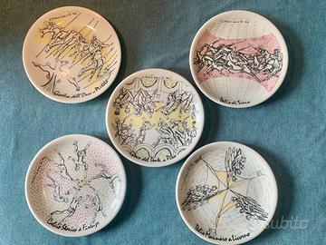 REMO BRINDISI 5 PIATTI CREATO PER BURBON