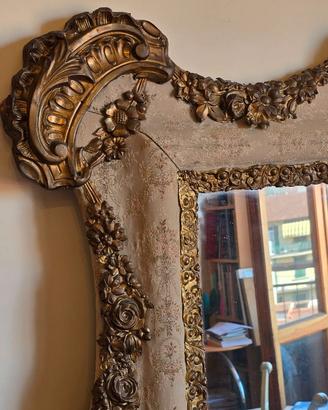 Specchio+ cornice Belle Epoque autentici fine'800