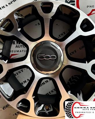 4 CERCHI IN LEGA ORIGINALI RAGGIO 17 FIAT 500L