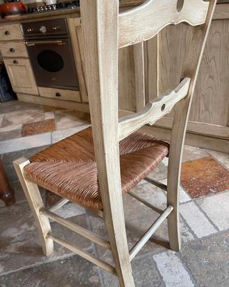 Sedie toscane impagliate