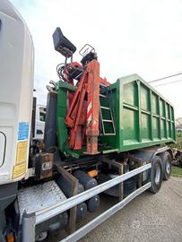 CONTAINER SCARRABILE USATO A CIELO APERTO CON G