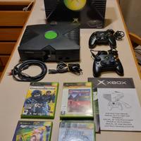 Xbox prima versione boxata + giochi