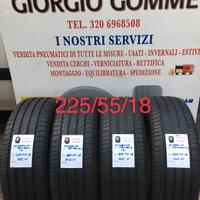 Gomme 225/55/18 disponibile il montaggio