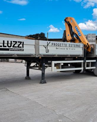 Semirimorchio TABARRINI SLP37MC A-Gru EFFER 145/4S