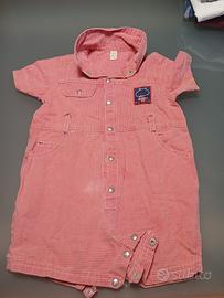 tutina bimbo con bottoni