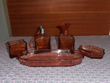 SET DA TOELETTA IN ART DECO' ANNI 30/40