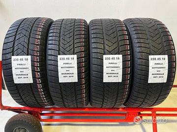 4 gomme 235 45 18 Pirelli Invernale
