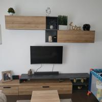 parete attrezzata tv