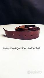 Genuine Argentine Leather Belt