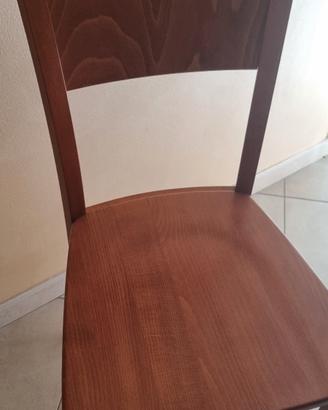 Sedie in legno ciliegio 