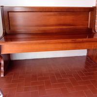 Panca contenitore con schienale