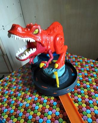 Pista hot wheels t-rex