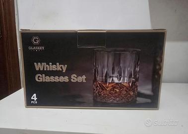Set da 4 bicchieri da Whisky GLASKEY