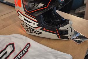 Casco moto enduro progrip L
