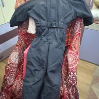 Tuta intera da sci Decathlon Wedgze anni 8 unisex