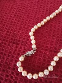 collana in perle coltivate