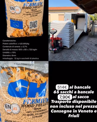 Pellet abete bianco EN-A1 PLUS