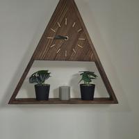orologio in legno da parete