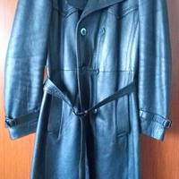 Cappotto e pantaloni vera pelle, uomo