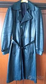 Cappotto e pantaloni vera pelle, uomo