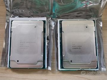 2x Intel Xeon Silver 4110 8cores / 16threads LGA36