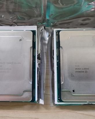 2x Intel Xeon Silver 4110 8cores / 16threads LGA36