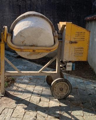 Betoniera professionale elettrica da cantiere