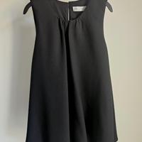VESTITO A PALLONCINO BAMBINA ZARA NERO 10A (140 CM