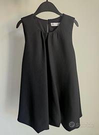 VESTITO A PALLONCINO BAMBINA ZARA NERO 10A (140 CM